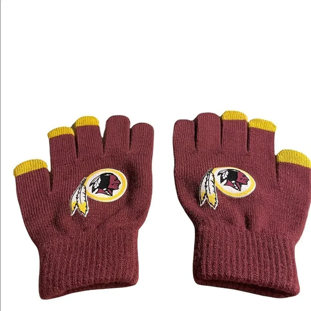Washington Redskins Kids Gloves Original Indian Logo